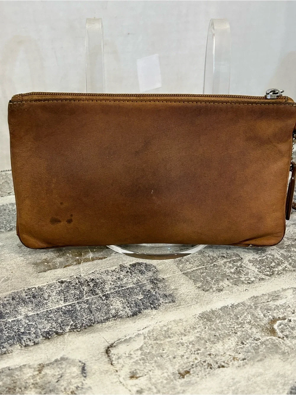 Coach tan leather